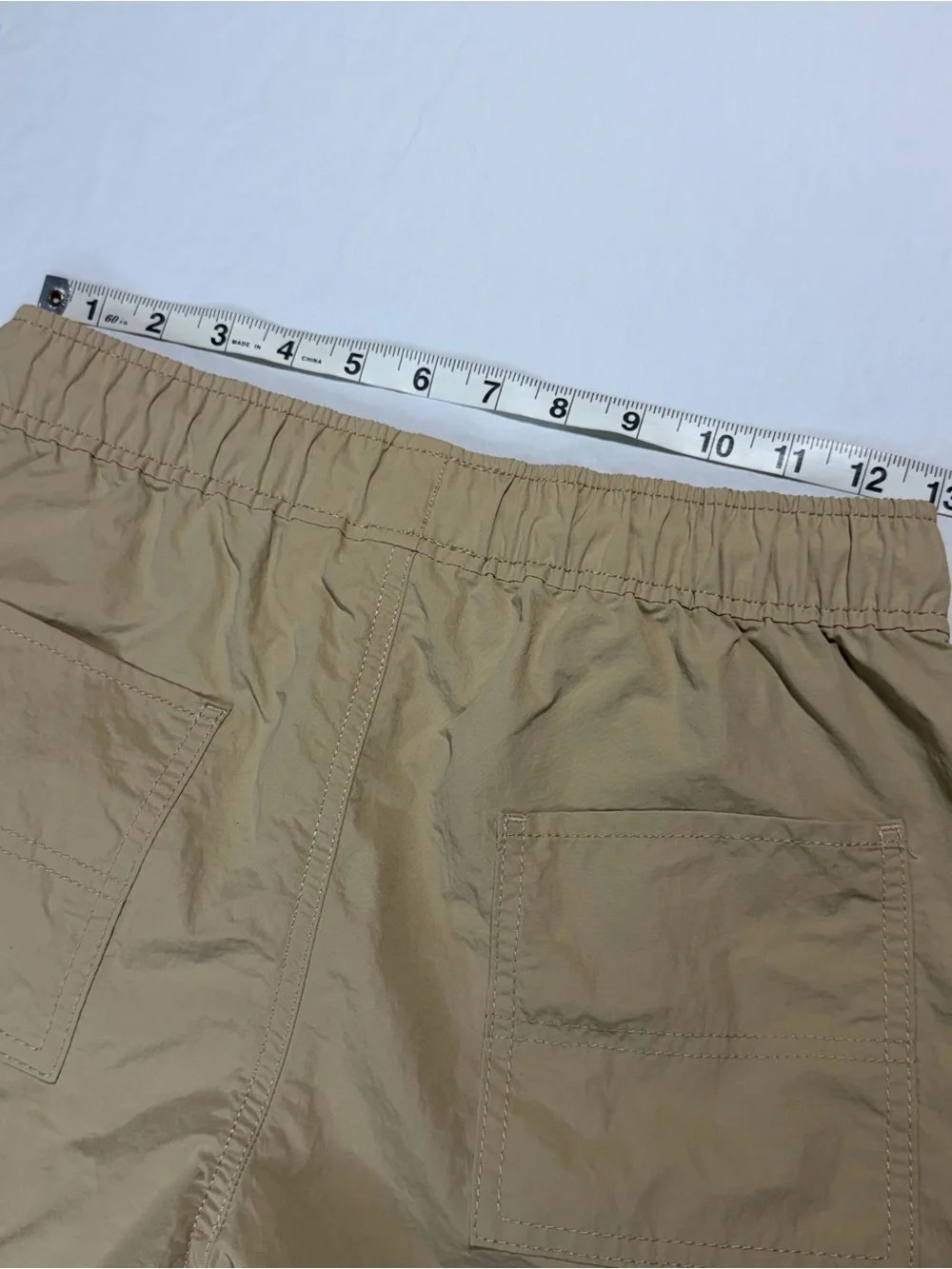 The Children's Place Khaki Athletic Drawstring Shorts